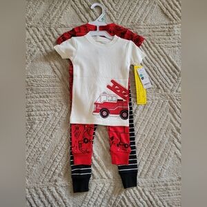 Carter's Toddler Baby Boys Firetruck Pajamas 18 Months